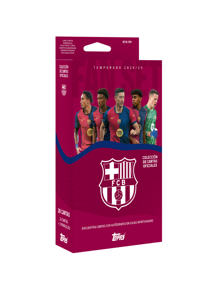 Fc Barcelona Fan set Topps 2024-25