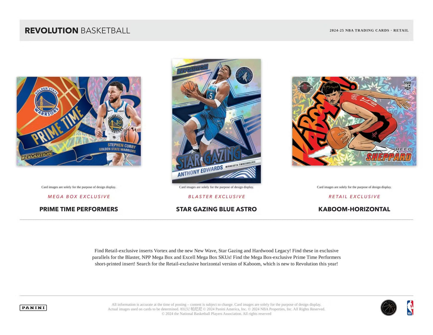 2024/25 Panini Revolution Basketball 6-Pack Blaster Box