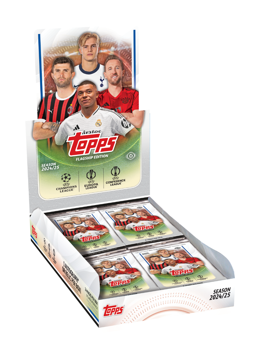 2024/25 Topps UEFA Club Competitions Soccer Hobby Box