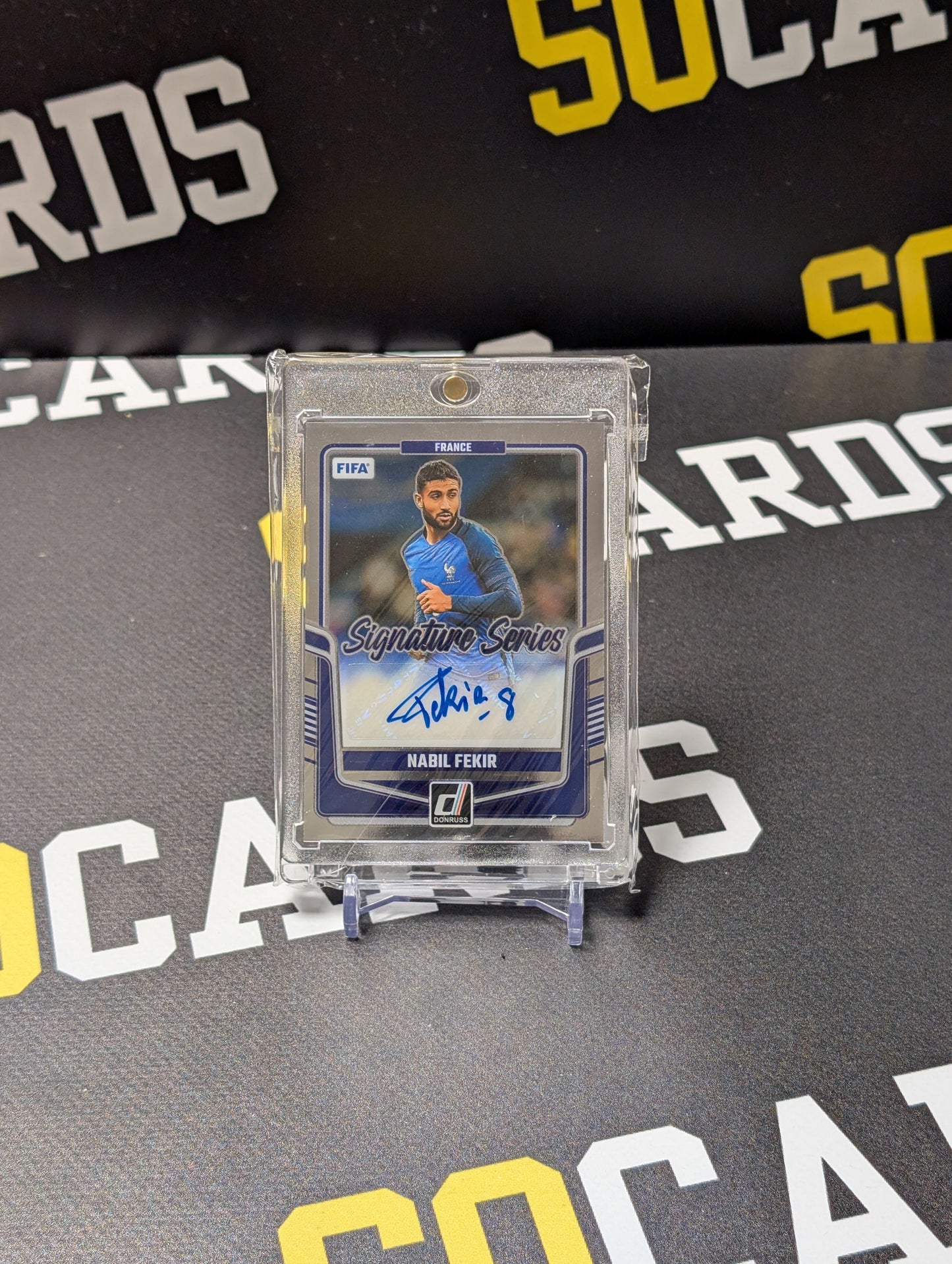 2024-25 Panini Donruss FIFA Nabil Fekir Signature Series Auto FRANCE