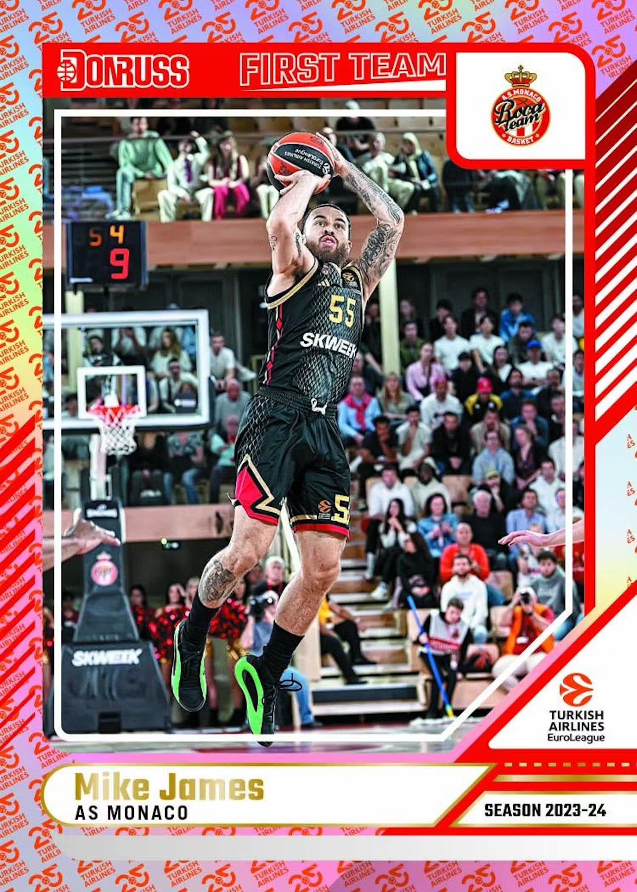 2024/25 Panini Donruss Turkish Airlines EuroLeague Basketball Hobby Box