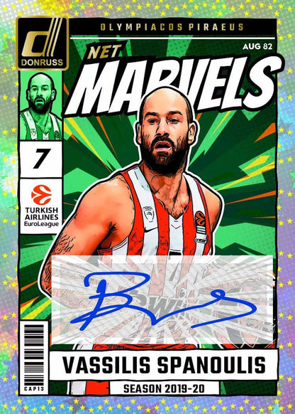 2024/25 Panini Donruss Turkish Airlines EuroLeague Basketball Hobby Box