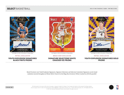2024/25 Panini Select Basketball Mega Box
