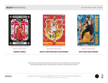 2024-25 Panini Select Basketball Blaster Box