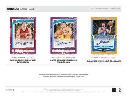 2024/25 Panini Donruss Basketball Hobby Blaster Box