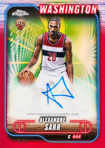 2024/25 Topps Chrome Basketball 8-Pack Blaster Box