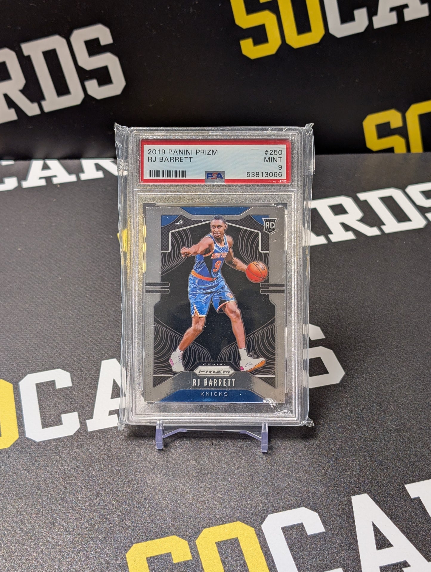 2019 Panini Prizm RJ Barrett PSA 9 RC