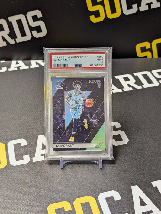 2019 Panini Chronicles Ja Morant Rookie #298 PSA 9