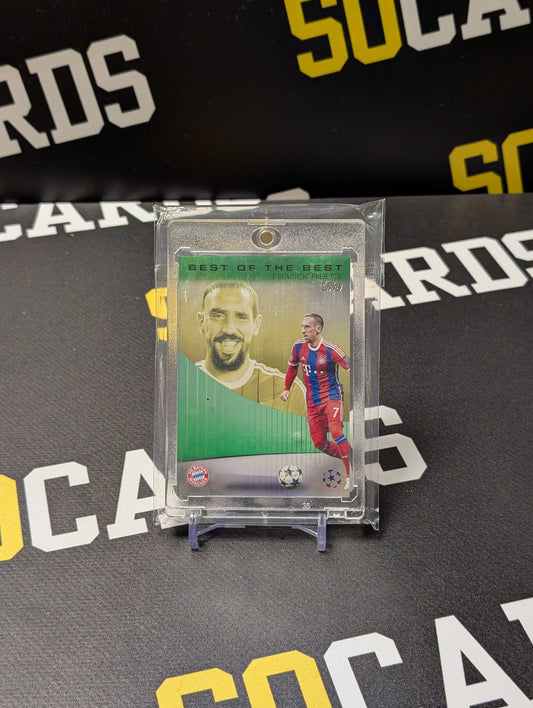 2024-25 Topps UEFA Franck Ribery Best of the Best Green /99